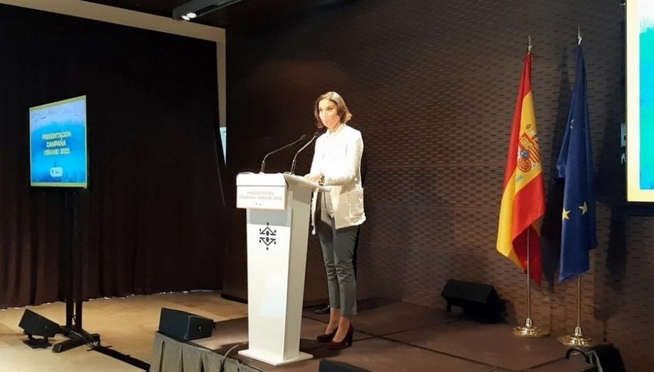 La ministra de Industria, Comercio y Turismo, Reyes Maroto.