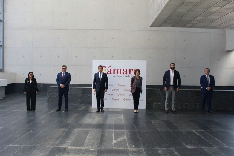 Foto de familia del Encuentro Empresarial.