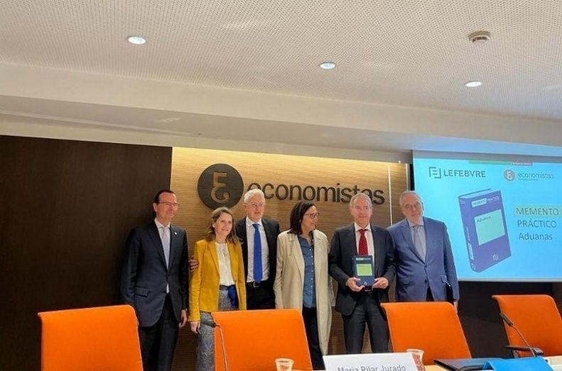 La presentaci&oacute;n en la sede del Consejo General de Economistas.