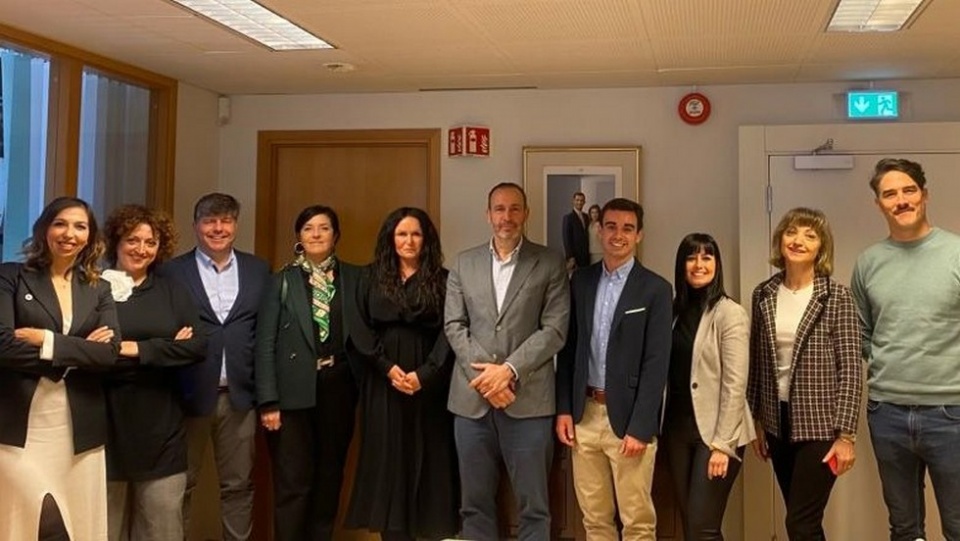 Delegacio&igrave;n empresarial asturiana en la Oficina Comercial de Espa&ntilde;a en Noruega.