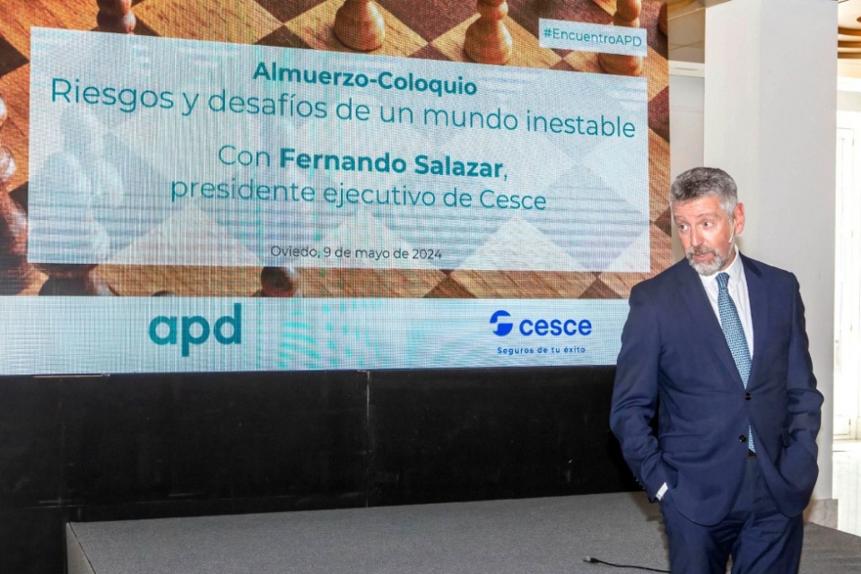 El presidente ejecutivo de Cesce, Fernando Salazar.