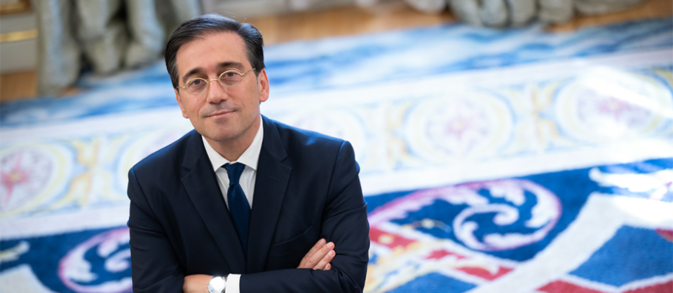 El ministro de Asuntos Exteriores, Unión Europea y Cooperación, José Manuel Albares. El ministro de Asuntos Exteriores, Unión Europea y Cooperación, José Manuel Albares.