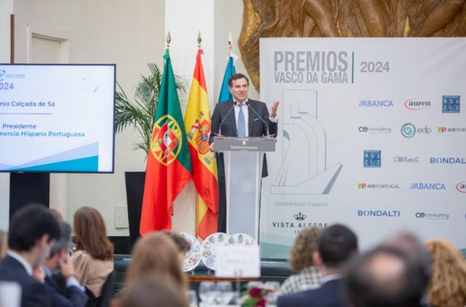Antonio Cal&ccedil;ada, presidente de la C&aacute;mara de Comercio Hispano Portuguesa.