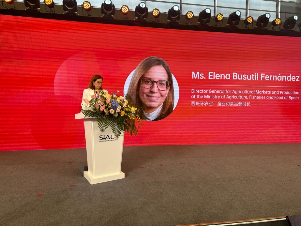 La directora general de Producciones y Mercados Agrarios, Elena Busutil.