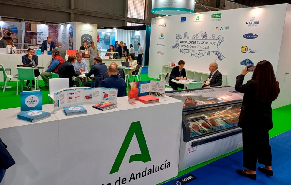 Stand en Seafood Expo Global.