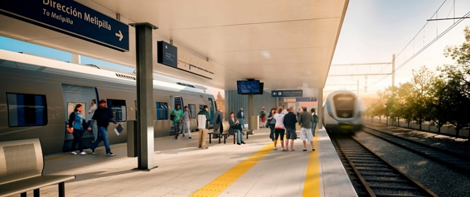 Estaci&oacute;n Alameda-Melipilla.