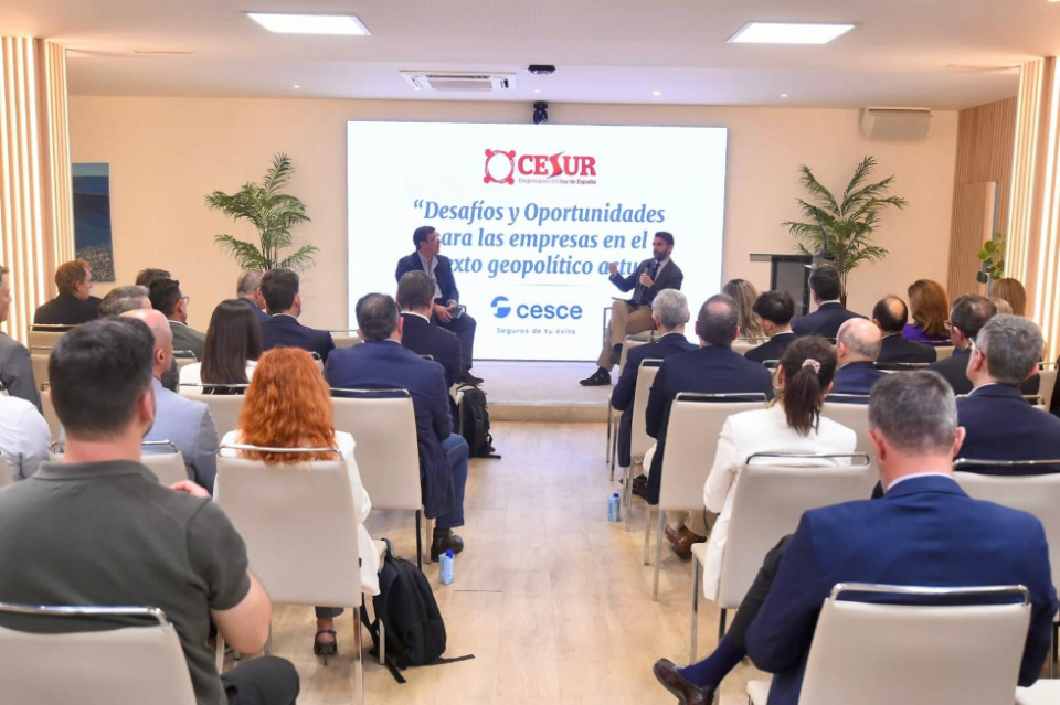 Jornada "Desafíos y oportunidades para las empresas en el contexto geopolítico actual". Jornada "Desafíos y oportunidades para las empresas en el contexto geopolítico actual".