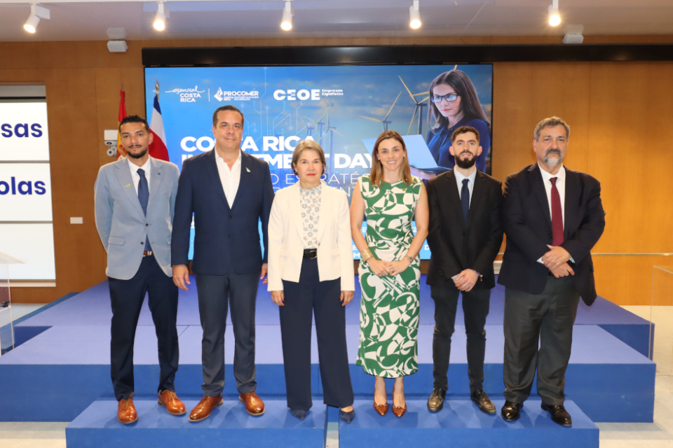 Durante el Costa Rica Investment Day, organizado por CEOE y PROCOMER en colaboraci&oacute;n con la Embajada de Costa Rica en Espa&ntilde;a.