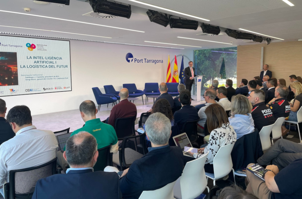 Jornada &ldquo;La Inteligencia Artificial y la log&iacute;stica del futuro&rdquo; (Foto: Barcelona-Catalunya Centre Log&iacute;stic)