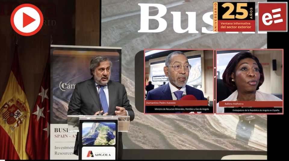 Angola presenta en Madrid su potencial en materias primas estratégicas para atraer inversión española