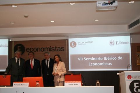 Jos&eacute; Mar&iacute;a Casado, Rui Le&atilde;o Martinho, Valent&iacute;n Pich, y Leonor Aires.