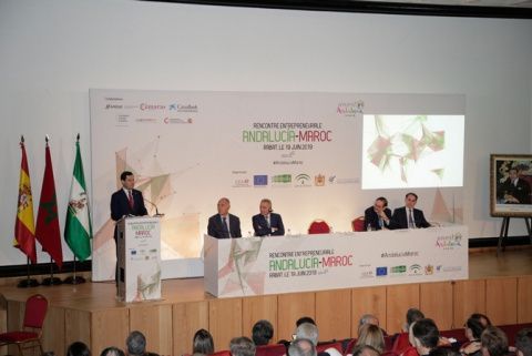 Encuentro Empresarial Andaluc&iacute;a Marruecos, celebrada en Rabat.