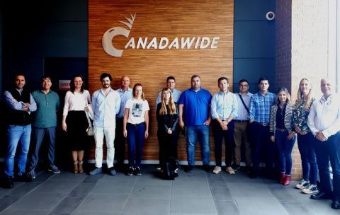 La misión hortofrutícola en Canadá. La misión hortofrutícola en Canadá.