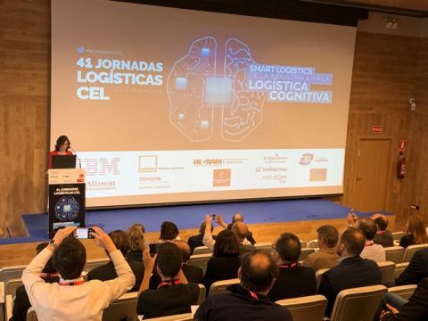 Ana Gonz&aacute;lez, Presidente de CEL inaugura las 41 Jornadas CEL.
