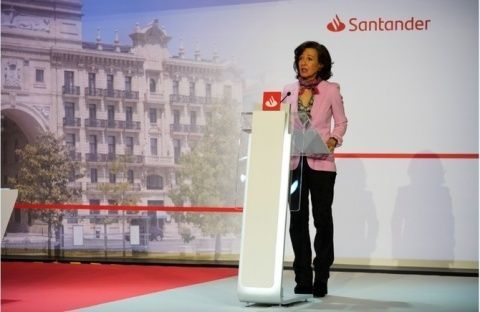 Ana Bot&iacute;n, presidenta de Banco Santander.