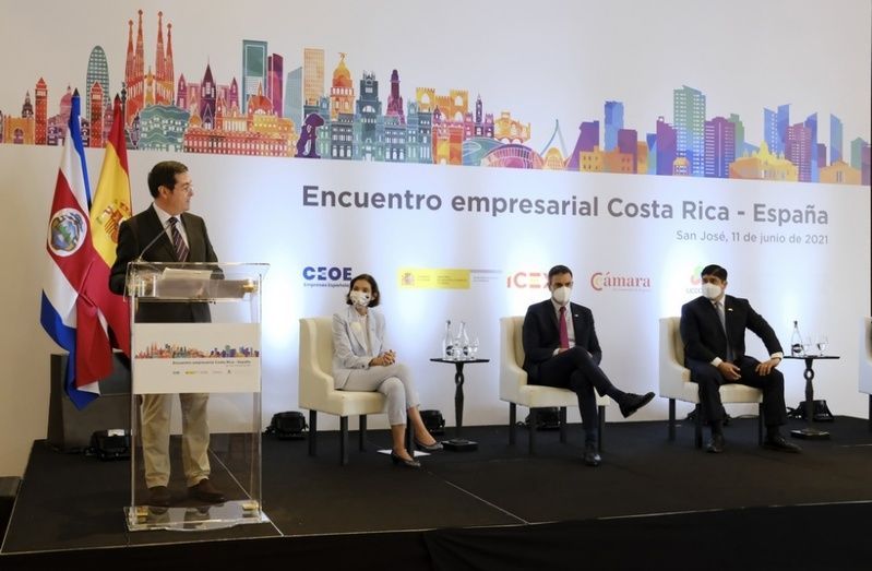 Encuentro Empresarial Costa Rica-Espa&ntilde;a (Copyright fotograf&iacute;as: Agencia EFE).