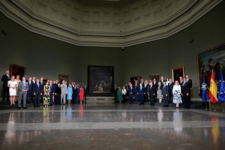 Los jefes de Estado y de Gobierno en el Museo del Prado. | Foto: Pool Moncloa / Borja Puig de la Bellacasa
