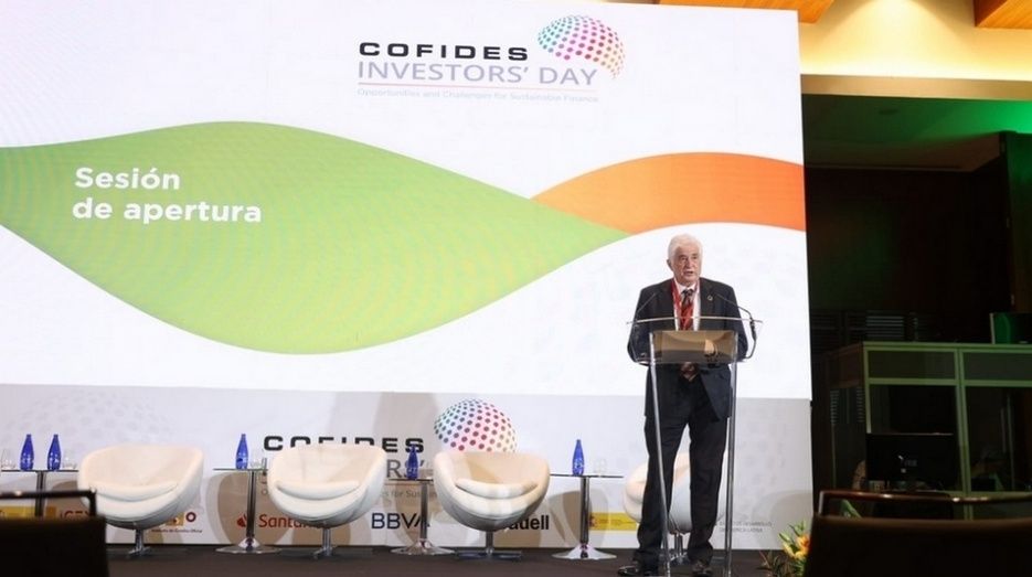 El presidente de COFIDES, José Luis Curbelo. El presidente de COFIDES, José Luis Curbelo.