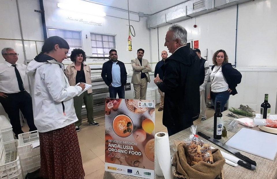 Andaluc&iacute;a TRADE, organic food.
