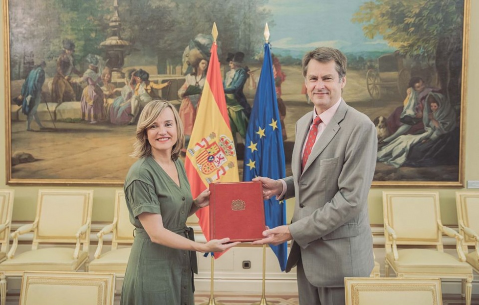 La firma del acuerdo.