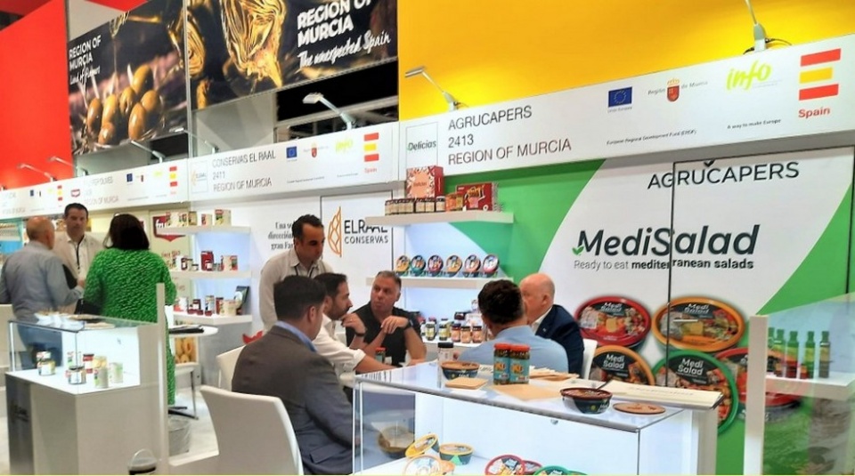 Stand de una de las empresas de la Regi&oacute;n de Murcia.