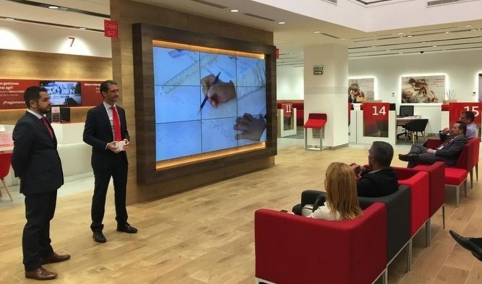 Una de las múltiples jornada sobre internacionalización organizadas por Banco Santander Una de las múltiples jornada sobre internacionalización organizadas por Banco Santander