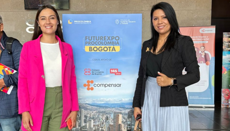 Dana Mora, gerente de operaciones Colombia de How2Go y Pamina Gonz&aacute;lez Romero, socia-directora de How2Go y Delegada de IFEMA MADRID en Colombia y Per&uacute;.