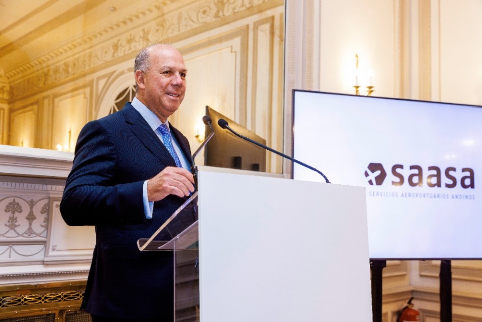 Carlos Vargas, presidente de Andino Global, durante un evento en Madrid. Carlos Vargas, presidente de Andino Global, durante un evento en Madrid.