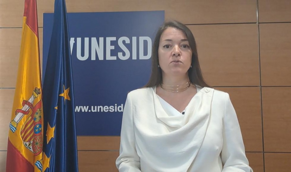 Carola Hermoso, directora general de UNESID. Carola Hermoso, directora general de UNESID.