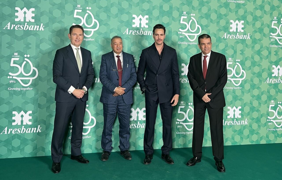 Aresbank celebr&oacute; en 2025 su 50 aniversario de su presencia en Espa&ntilde;a