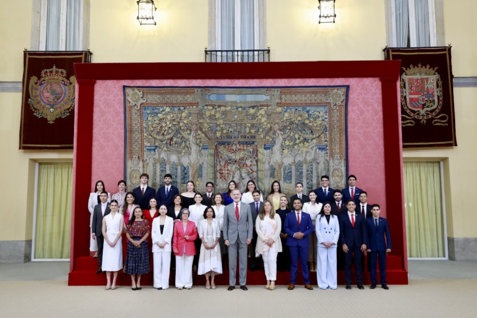 &copy; Casa de S.M. el Rey. Su Majestad el Rey Felipe VI inaugura la XX edici&oacute;n del Programa J&oacute;venes L&iacute;deres Iberoamericanos.