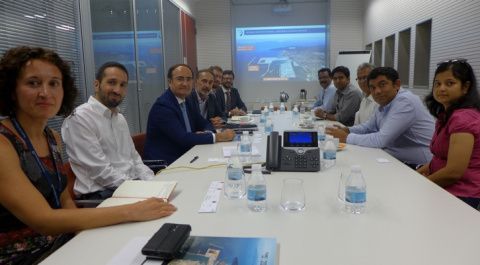 El encuentro con la Autoridad Portuaria de la Bah&iacute;a de Algeciras.