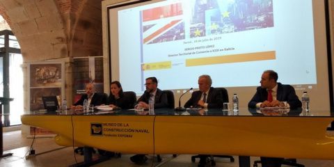 De izquierda a derecha: Sergio Prieto, Imelda Capote,  &Aacute;ngel Mato, Jos&eacute; Manuel Vilari&ntilde;o, y Pedro Arias.