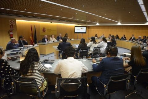 Encuentro Empresarial España-Nueva Zelanda celebrado en la sede del Ministerio. Encuentro Empresarial España-Nueva Zelanda celebrado en la sede del Ministerio.