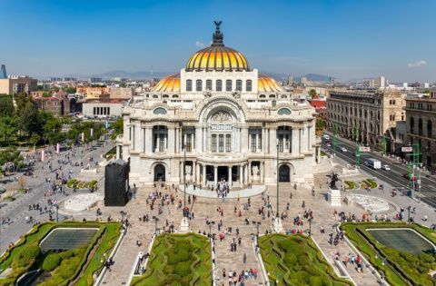 Palacio de Bellas Artes.