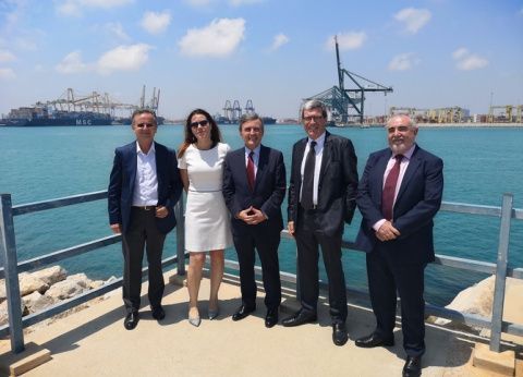 Visita del Secretario de Estado Infraestructuras Pedro Saura.