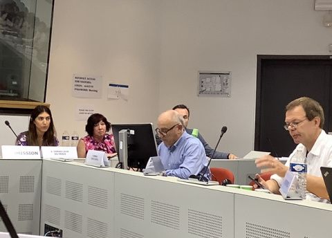 Reuni&oacute;n en Bruselas ante la CE.