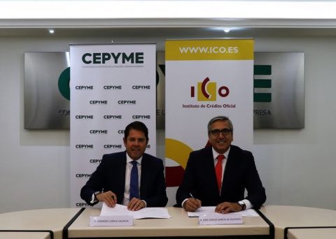 La firma del acuerdo de colaboraci&oacute;n entre ambas entidades.