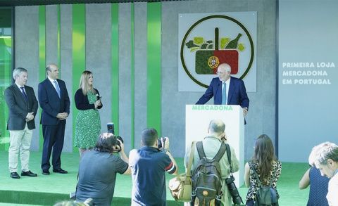 Apertura de Mercadona en Portugal.