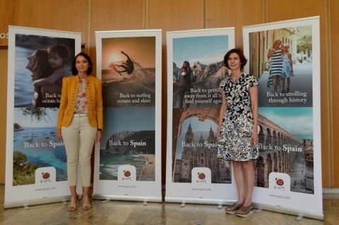 Reyes Maroto presenta la campa&ntilde;a.