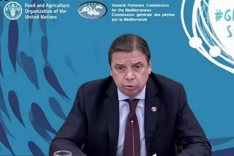 Luis Plans, ministro de Agricultura, Pesca y Alimentación. Luis Plans, ministro de Agricultura, Pesca y Alimentación.