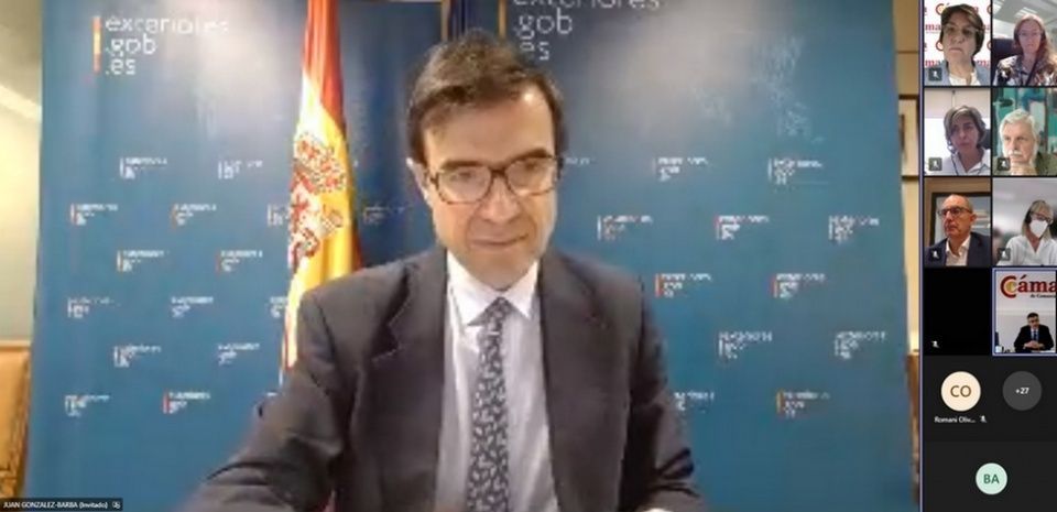 El Secretario de Estado para la Unión Europea, Juan González-Barba. El Secretario de Estado para la Unión Europea, Juan González-Barba.