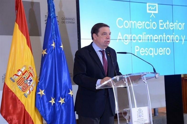 Luis Planas durante la presentación de la nueva herramienta. Luis Planas durante la presentación de la nueva herramienta.