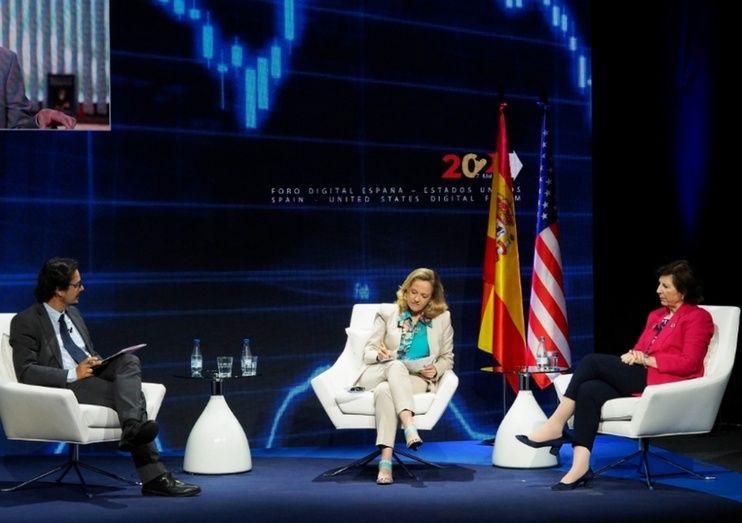 Nadia Calvi&ntilde;o, vicepresidenta segunda y ministra de Asuntos Econ&oacute;micos y Transformaci&oacute;n Digital particip&oacute; en la primera jornada.