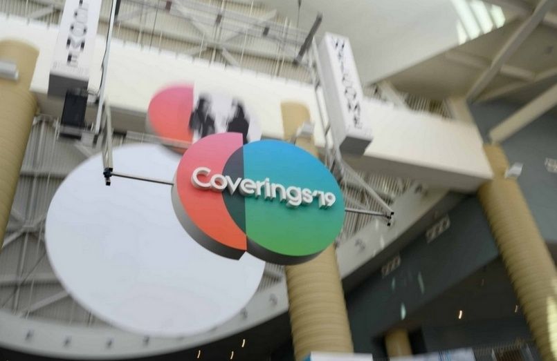Coverings 2019. Coverings 2019.