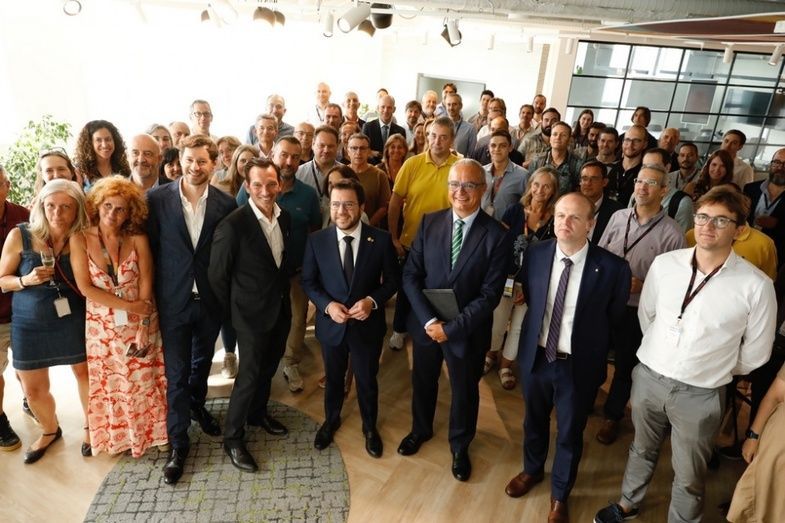 El acto de inauguración. El acto de inauguración.