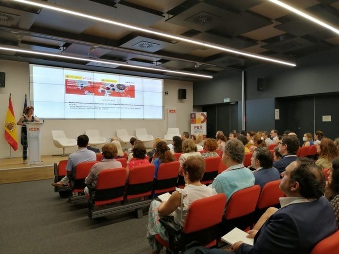La participaci&oacute;n de Mar&iacute;a Pe&ntilde;a, durante la jornada de Gastronom&iacute;a.