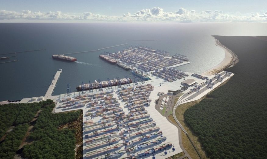 La obra incluye la construcción de un muelle y una línea de atraque. La obra incluye la construcción de un muelle y una línea de atraque.