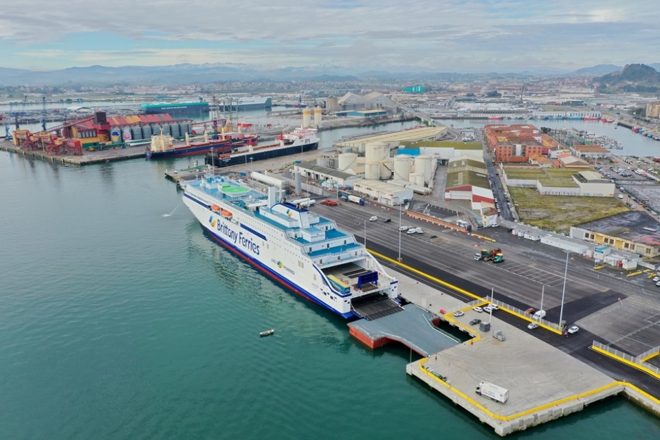 Nueva Terminal de Ferries Puerto de Santander.