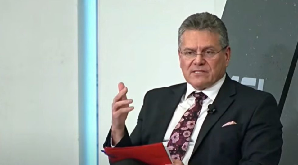 El comisario europeo de Comercio, Maros Sefcovic. El comisario europeo de Comercio, Maros Sefcovic.